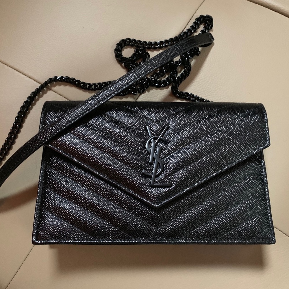 Saint Laurent Envelope wallet on chain